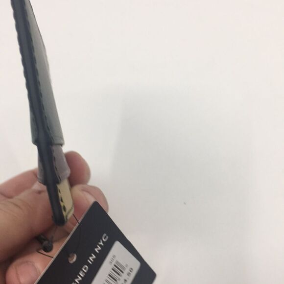 NWT Bespoke Unisex Dark Green Colorblock Leather Card Holder Wallet - Picture 11 of 15